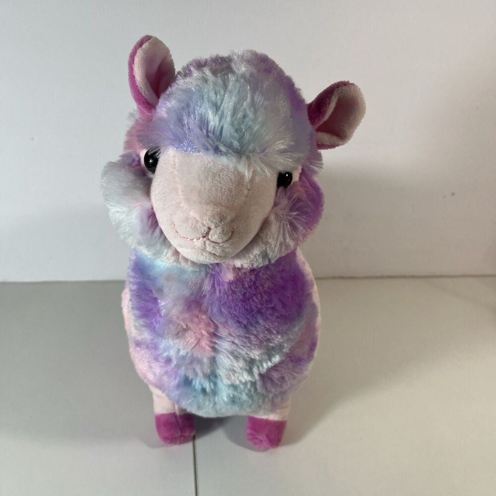kellytoy llama plush Stuffed Animal Rainbow